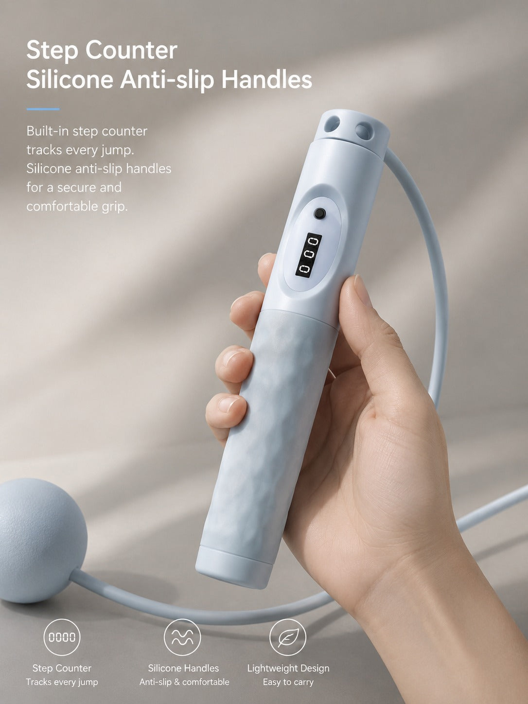 CORDLESS SKIPPING ROPE