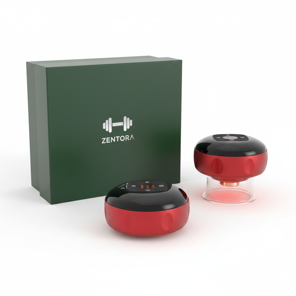 Cupping Massage Device with Zentora Box