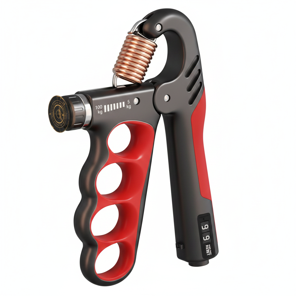 Hand Grip - White Background